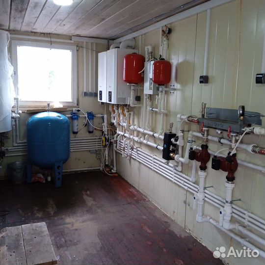 Сантехнические работы, отопление, водоснабжение