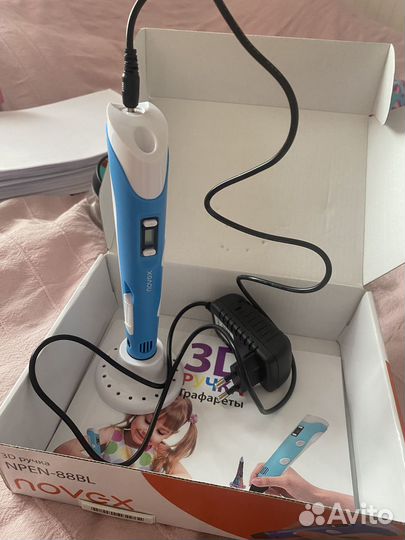 3d ручка с пластиком