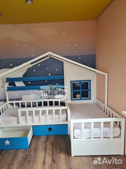 Кровать домик