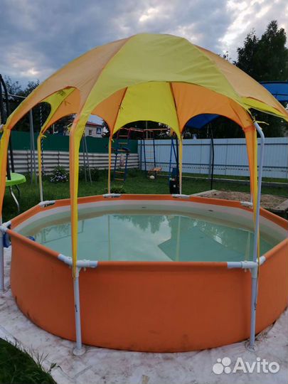 Каркасный бассейн бу