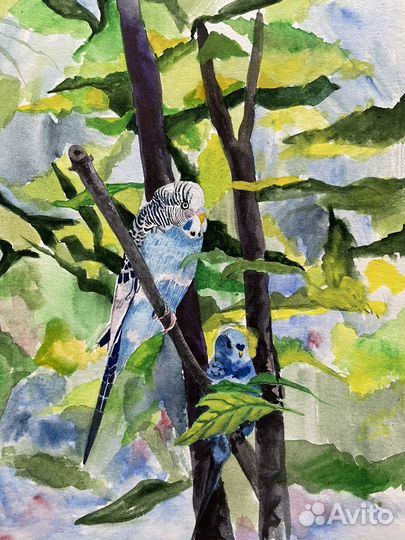 Картина акварелью