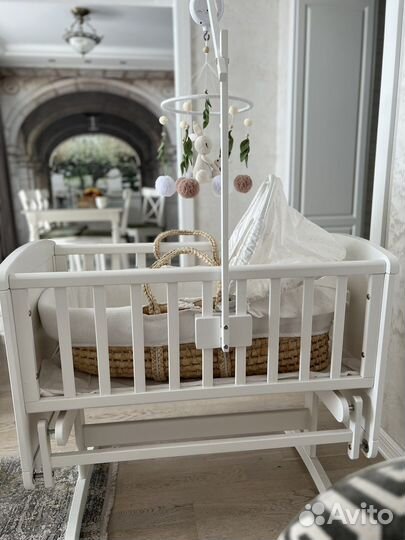 Люлька колыбель плетеная