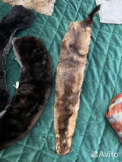 Воротники меховые и шкурки