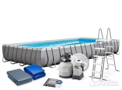 26364 Intex Каркасный бассейн 732х366х132. 31805л