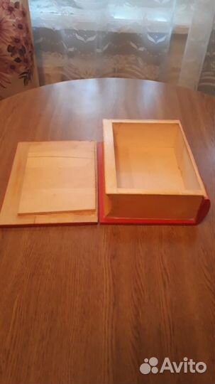 Шкатулка деревянная СССР