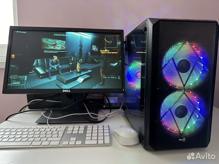 Игровой (Xeon 2640v4, RX580 8Гб, 16Гб RAM, m2 SSD)