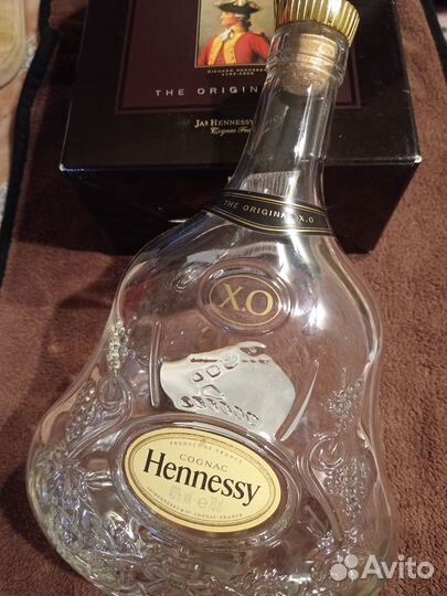 Бутылка Hennessy XO пустая 0.7л