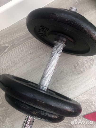 Гантели разборные 2*17 кг