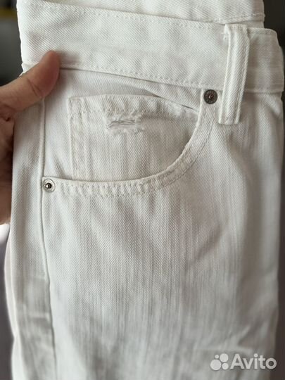 Джинсы uniqlo женские белые