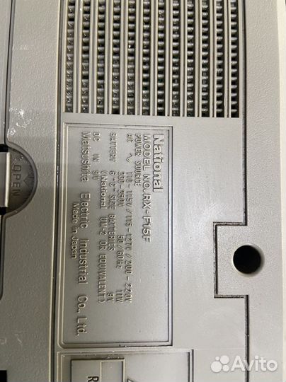 Магнитола national panasonic RX-F15