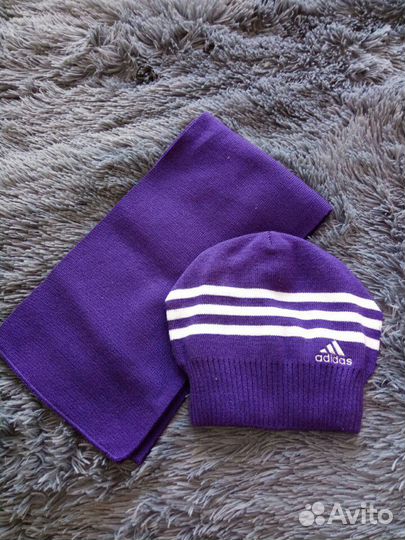 Комплект шапка и шарф Adidas