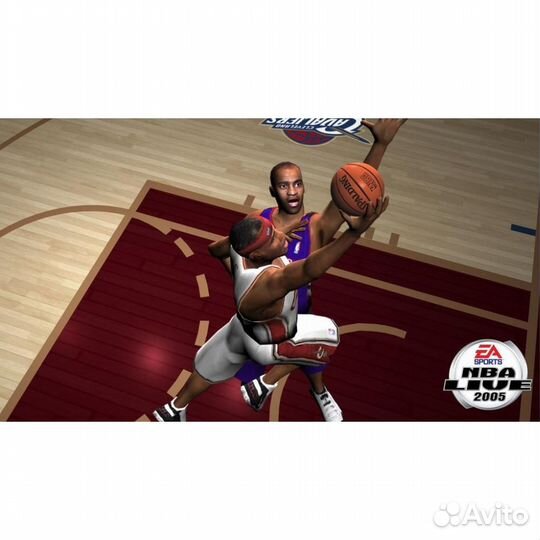 NBA Live 2005, б/у, множ.царап., английский (Xbox)