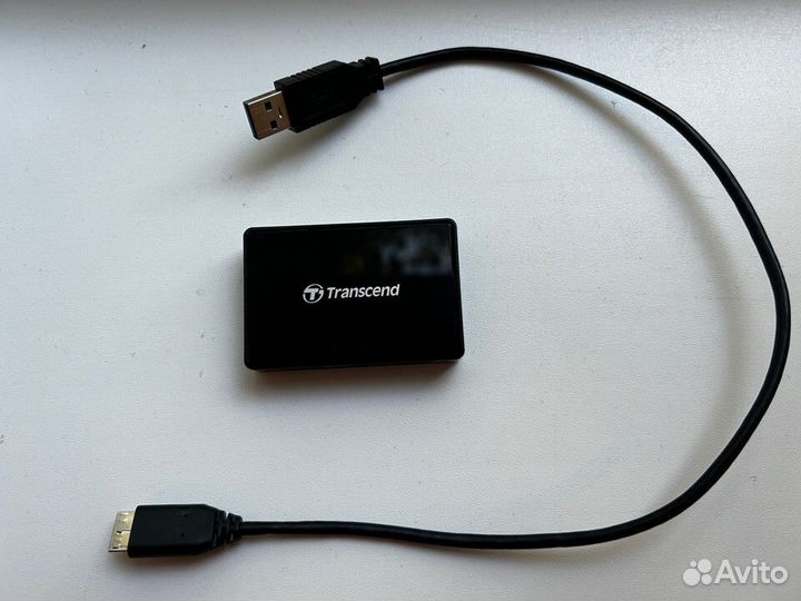 Transcend card reader