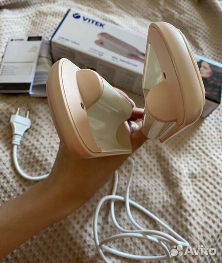 Электрощипцы для укладки волос 