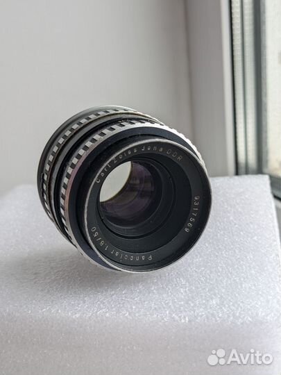 Объектив Carl Zeiss Pancolar Зебра 50mm f/1.8 М42
