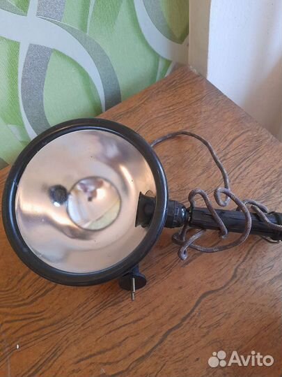 Синяя лампа рефлектор минина