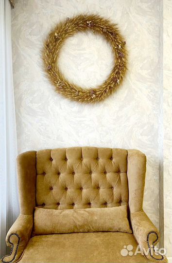 Венок из сухоцветов