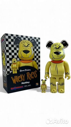 Коллекционные фигуры Bearbrick Wacky Races Muttley