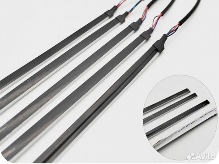 Подсветка салона автомобиля премиального уровня