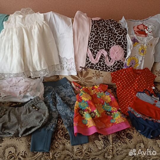 Детские вещи пакетом на девочку 2 3 года