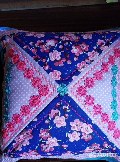 Подушка в стиле Пэчворк