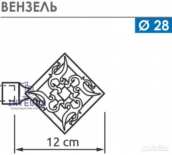 Карнизы для штор двухрядный