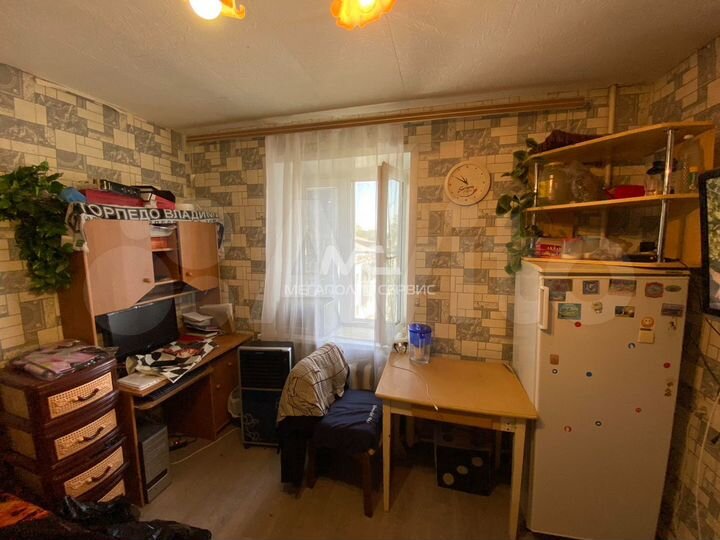 Комната 12 м² в 2-к., 6/9 эт.