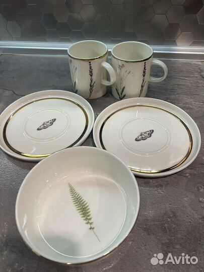 Набор посуды Porland (фарфор, Турция)