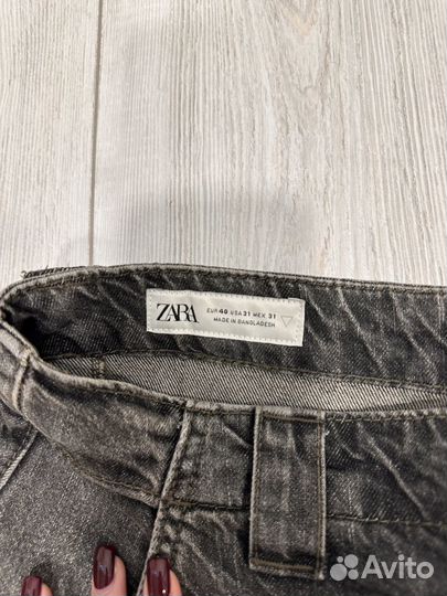 Джинсы zara мужские