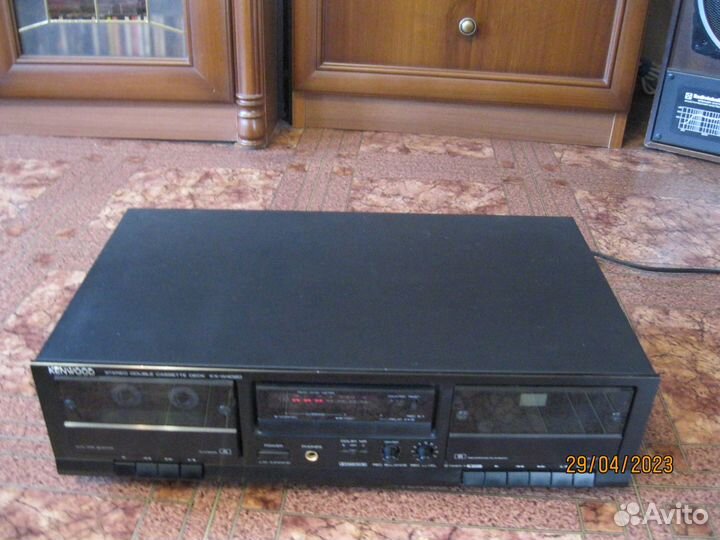 Кассетная дека kenwood kx-W4020