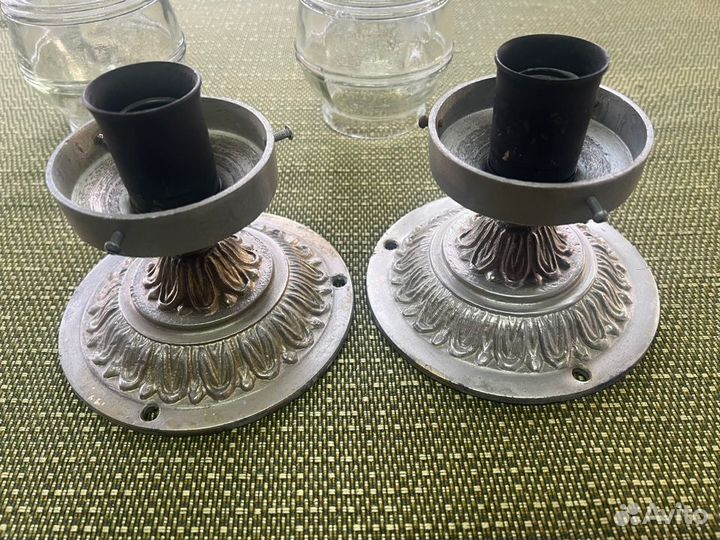 Пара бра в сборе,сталинский ампир, 50-60е годы