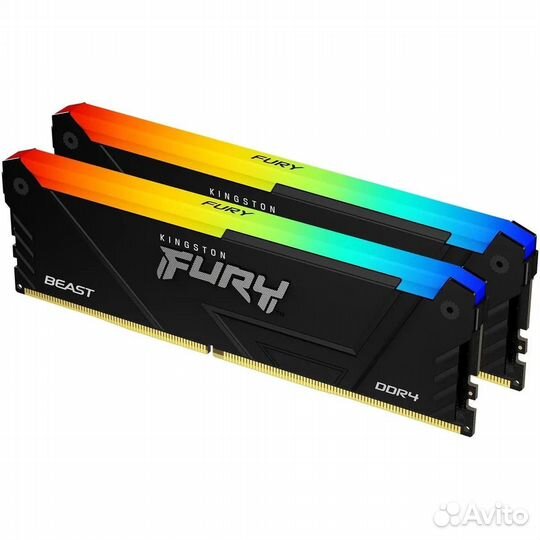 Модуль памяти Kingston 64GB DDR4 3600MHz dimm fury