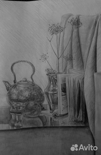 Репетитор по академическому рисунку и живописи