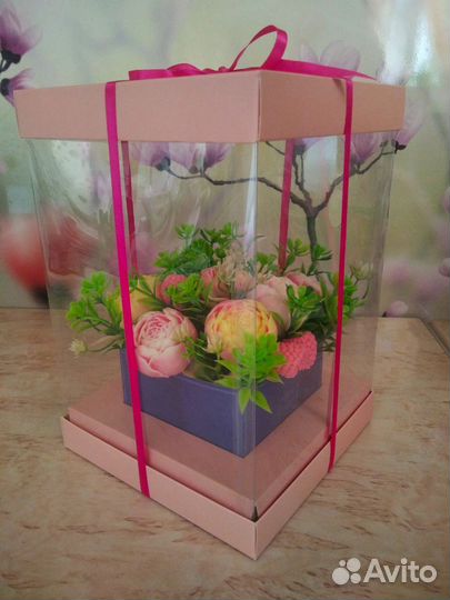 Букет из мыла