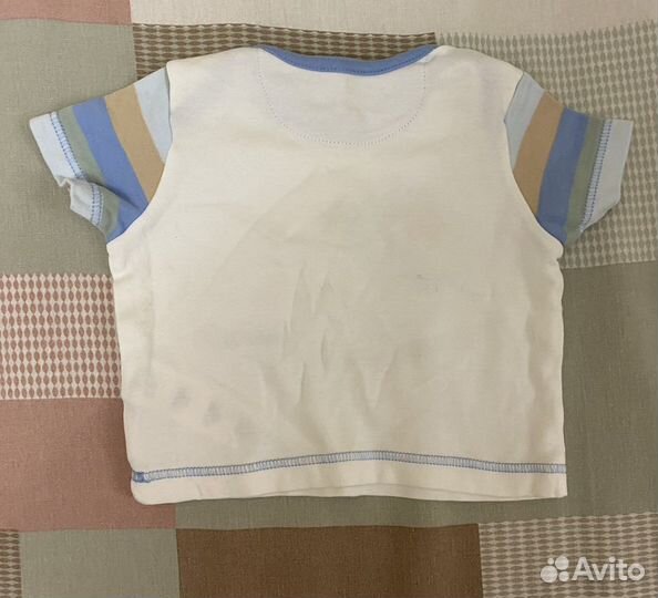 Футболка детская для мальчика (0-3 месяца)