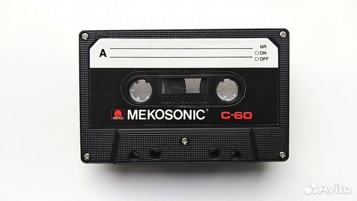 Аудиокассета mekosonic C-60 (Hong Kong)