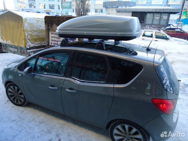 Багажник бокс на крышу Opel Meriva (2010-2017)