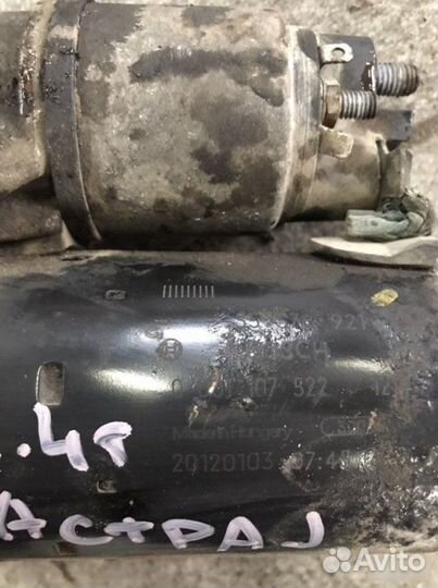 Стартер Opel Astra J