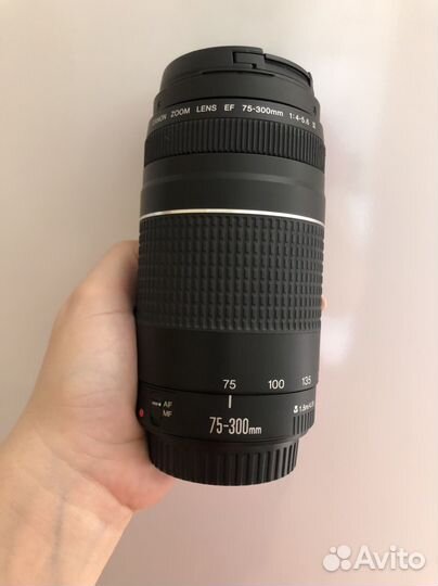 Объектив canon ef 75 300mm