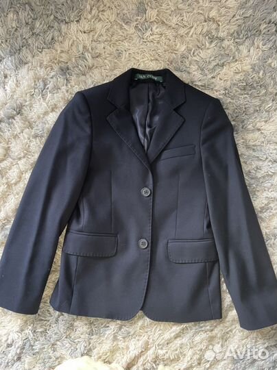 Пиджак Van cliff 128р. на мальчика темно-синий