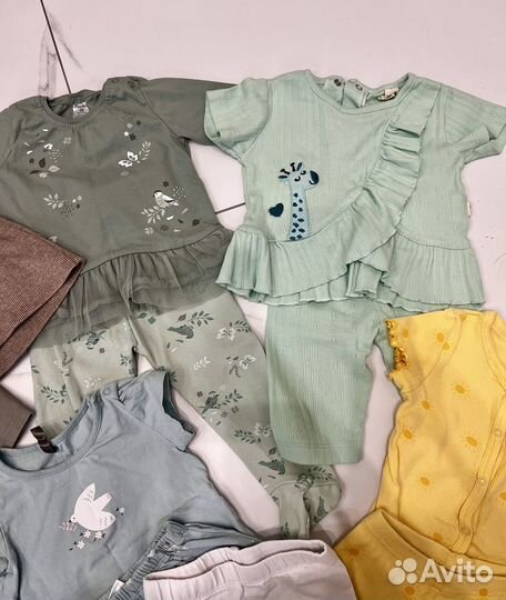 Пакет вещей на девочку 74-80