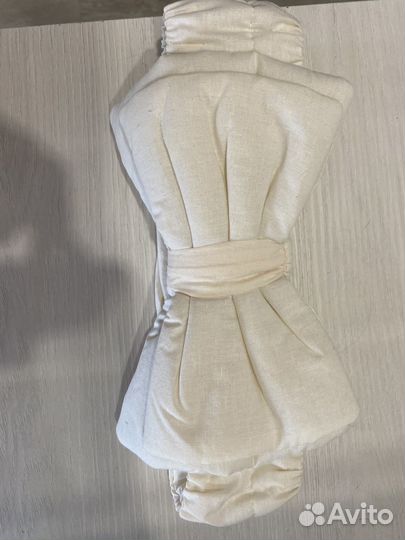 Бант для конверта на выписку