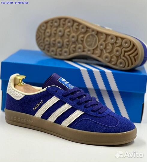 Кроссовки Adidas Gazelle Navy (Арт.62425)