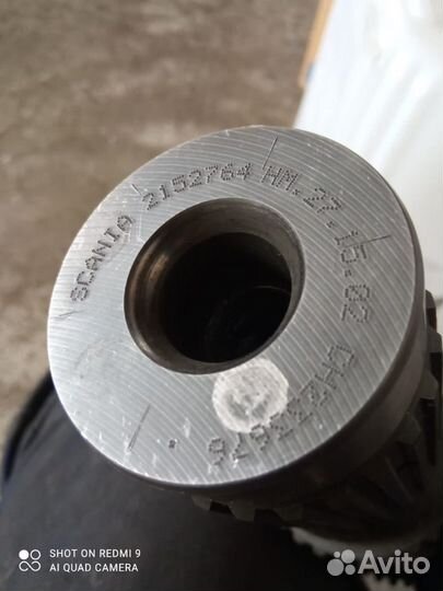 Вторичный вал scania