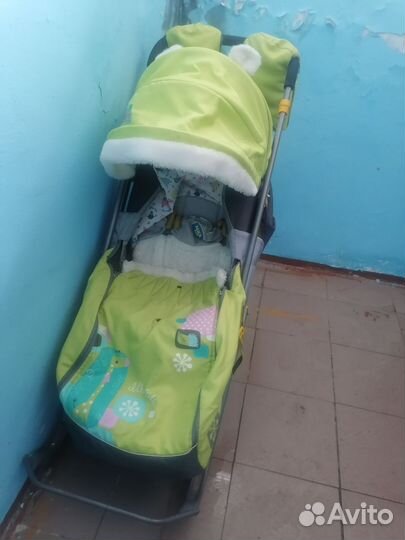 Санки коляска ника детям 7