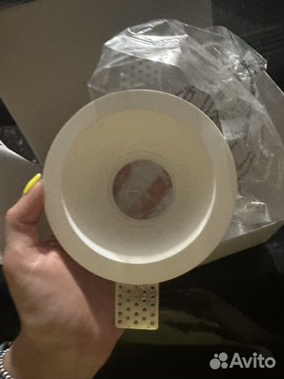 Светильник гипсовый