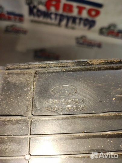 Накладка декоративная Hyundai Solaris седан G4FC