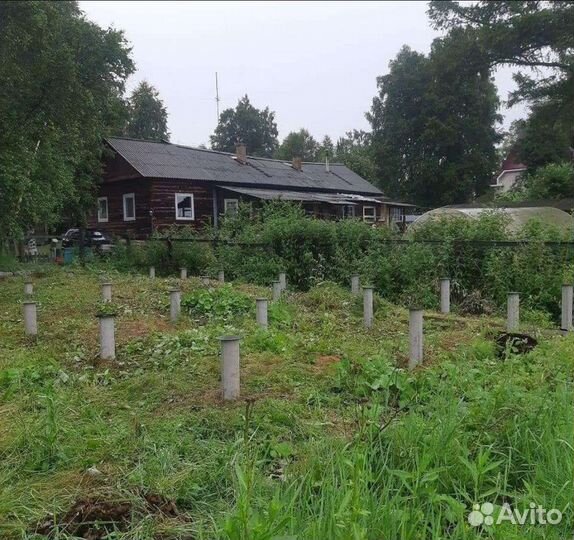 Сваи бетонные винтовые