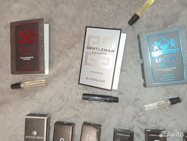 Мужской парфюм пакетом