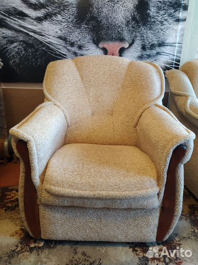 Диван с креслами бу